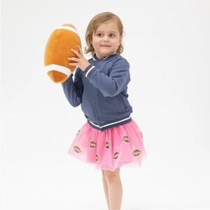 Angel Dear Pink Football Tutu Skirt NWT 6-8 years